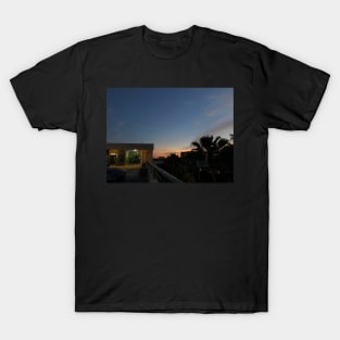 USF Parking Garage Sunset T-Shirt